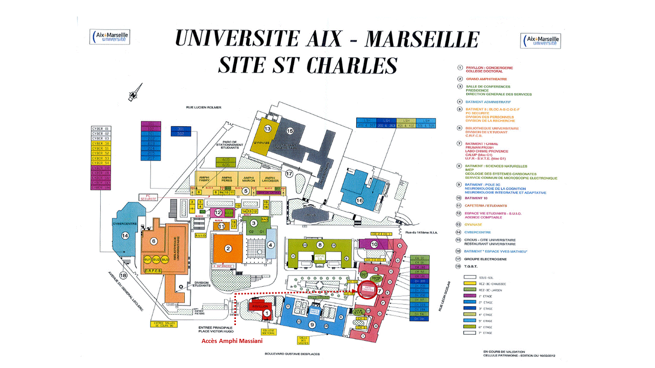 plan campus St Charles